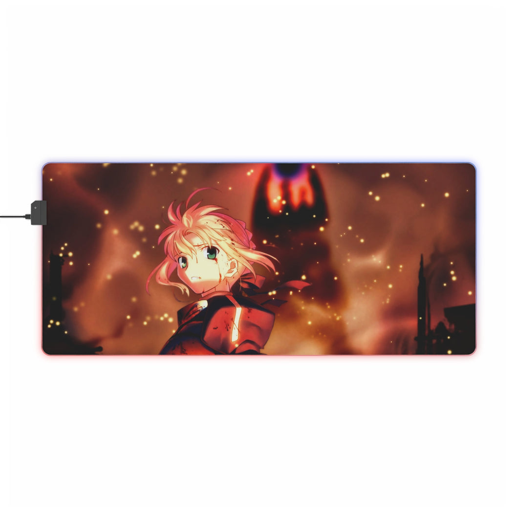 Fate/Stay Night RGB LED Mouse Pad (Desk Mat)