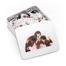 Load image into Gallery viewer, Eren Jäger,Mikasa Ackerman and Carla Yeager Jigsaw Puzzle

