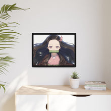 Load image into Gallery viewer, Demon Slayer: Kimetsu no Yaiba Nezuko Kamado Canvas Framed Art Print
