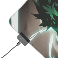 Load image into Gallery viewer, My Hero Academia Izuku Midoriya RGB LED Mouse Pad (Desk Mat)
