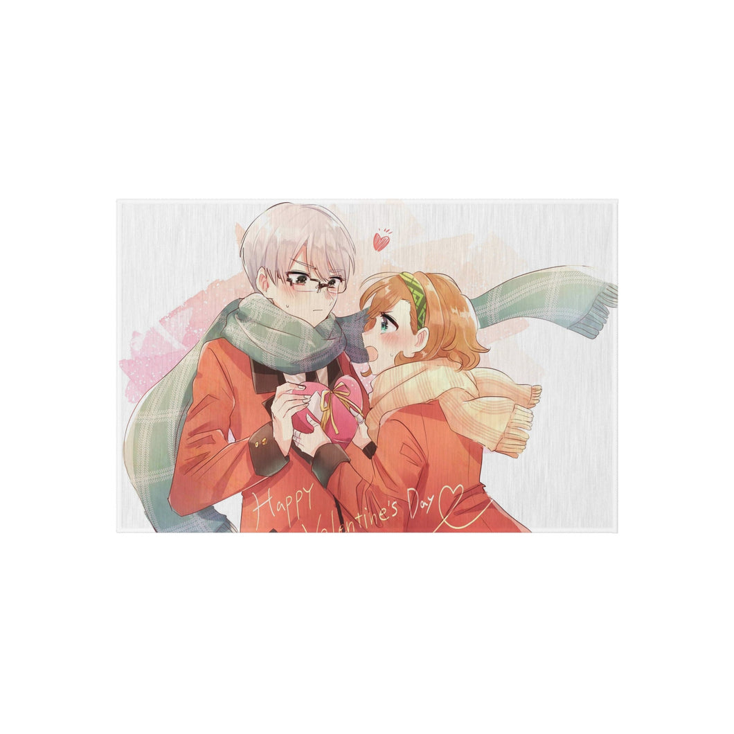Itsuki Sumeragi and Kaede Manyuda Rug