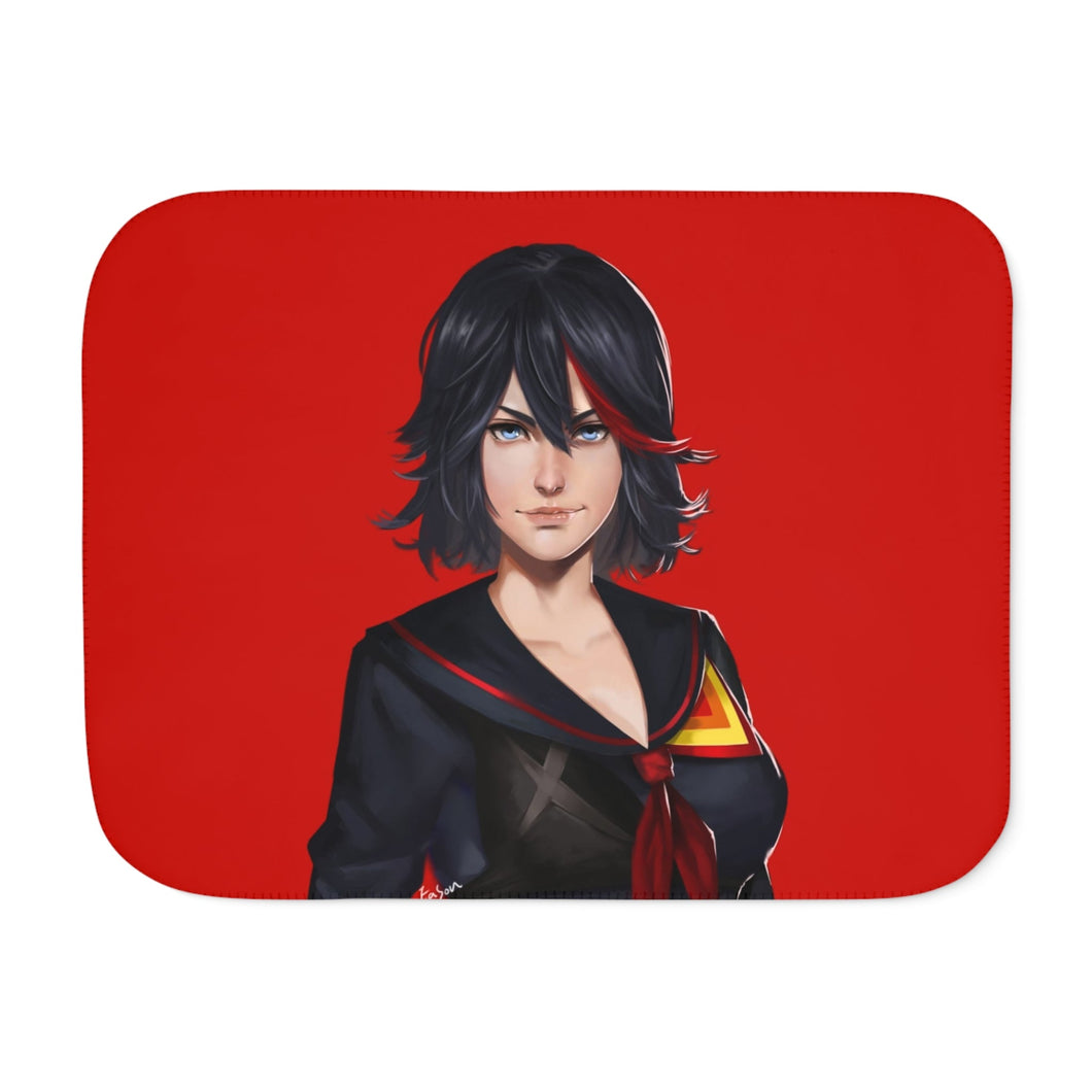 Ryuko Matoi Sherpa Blanket