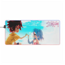 Load image into Gallery viewer, Sora x Shiro RGB LED Mouse Pad (Desk Mat)
