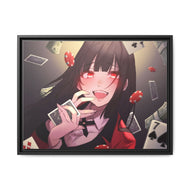 Kakegurui Yumeko Jabami Canvas Framed Art Print