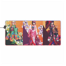 Load image into Gallery viewer, Kasumigaoka Utaha, Katou Megumi, Sawamura Spencer Eriri RGB LED Mouse Pad (Desk Mat)
