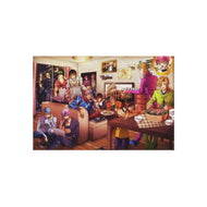 Diavolo, Giorno Giovanna, Trish Una, Guido Mista, Narancia Ghirga, Leone Abbacchio and Vinegar Doppio Rug