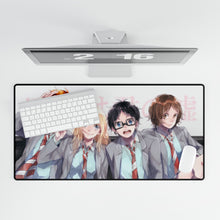 Load image into Gallery viewer, Anime Your Lie in April Mouse Pad (Desk Mat)
