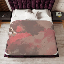 Load image into Gallery viewer, Overlord Albedo Sherpa Blanket
