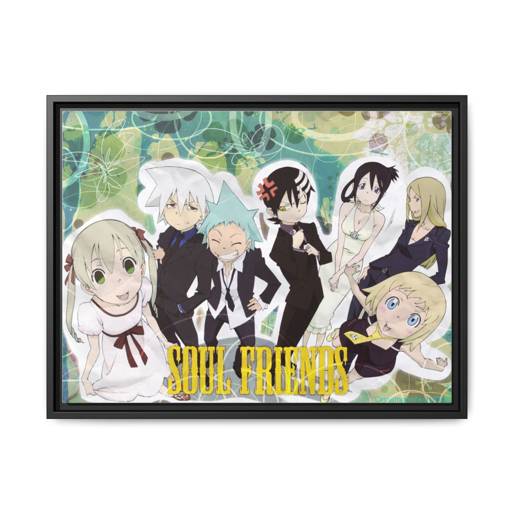 Anime Soul Eaterr Canvas Framed Art Print