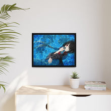 Load image into Gallery viewer, Anime Date A Liver Canvas Framed Art Print
