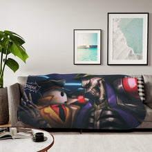 Load image into Gallery viewer, Ainz Ooal Gown and Pandora&#39;s Actor Sherpa Blanket
