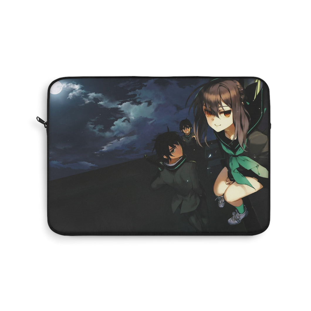 Shinoa, Yu & Yoichi At The Roof Laptop Sleeve