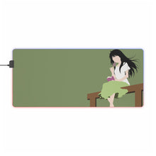 Load image into Gallery viewer, Eru Chitanda  Minimalist RGB LED Mouse Pad (Desk Mat)
