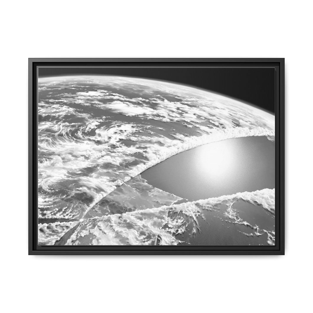 Anime One-Punch Man Canvas Framed Art Print