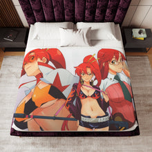 Load image into Gallery viewer, Tengen Toppa Gurren Lagann Sherpa Blanket
