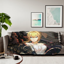 Load image into Gallery viewer, Violet Evergarden Sherpa Blanket
