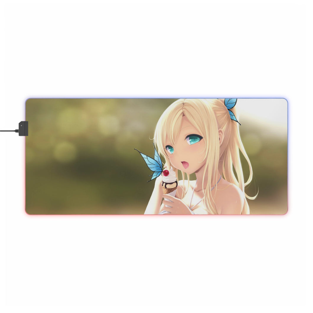 Boku Wa Tomodachi Ga Sukunai Sena Kashiwazaki RGB LED Mouse Pad (Desk Mat)