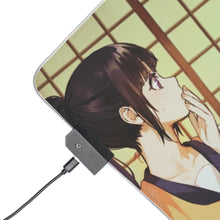 Load image into Gallery viewer, Hyouka Eru Chitanda, Satoshi Fukube, Mayaka Ibara RGB LED Mouse Pad (Desk Mat)
