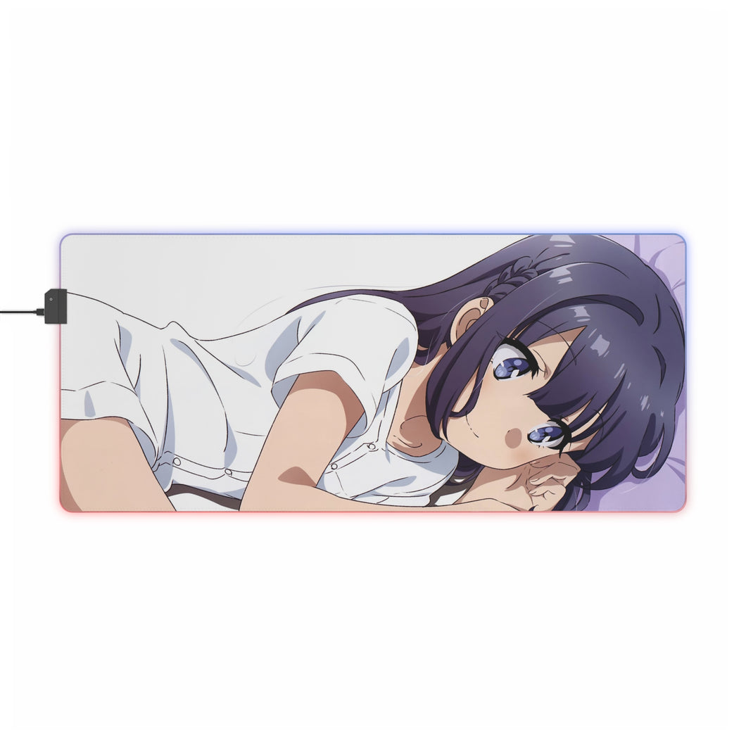 Rascal Does Not Dream Of Bunny Girl Senpai RGB LED Mouse Pad (Desk Mat)