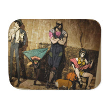 Load image into Gallery viewer, Anime Cowboy Bebopr Sherpa Blanket
