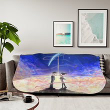 Load image into Gallery viewer, Anime Your Name. Sherpa Blanket
