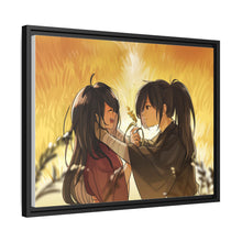 Load image into Gallery viewer, Hyakkimaru and Mio Canvas Framed Art Print
