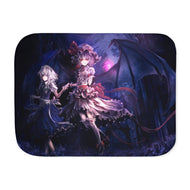The Vampiress Mistress Sherpa Blanket