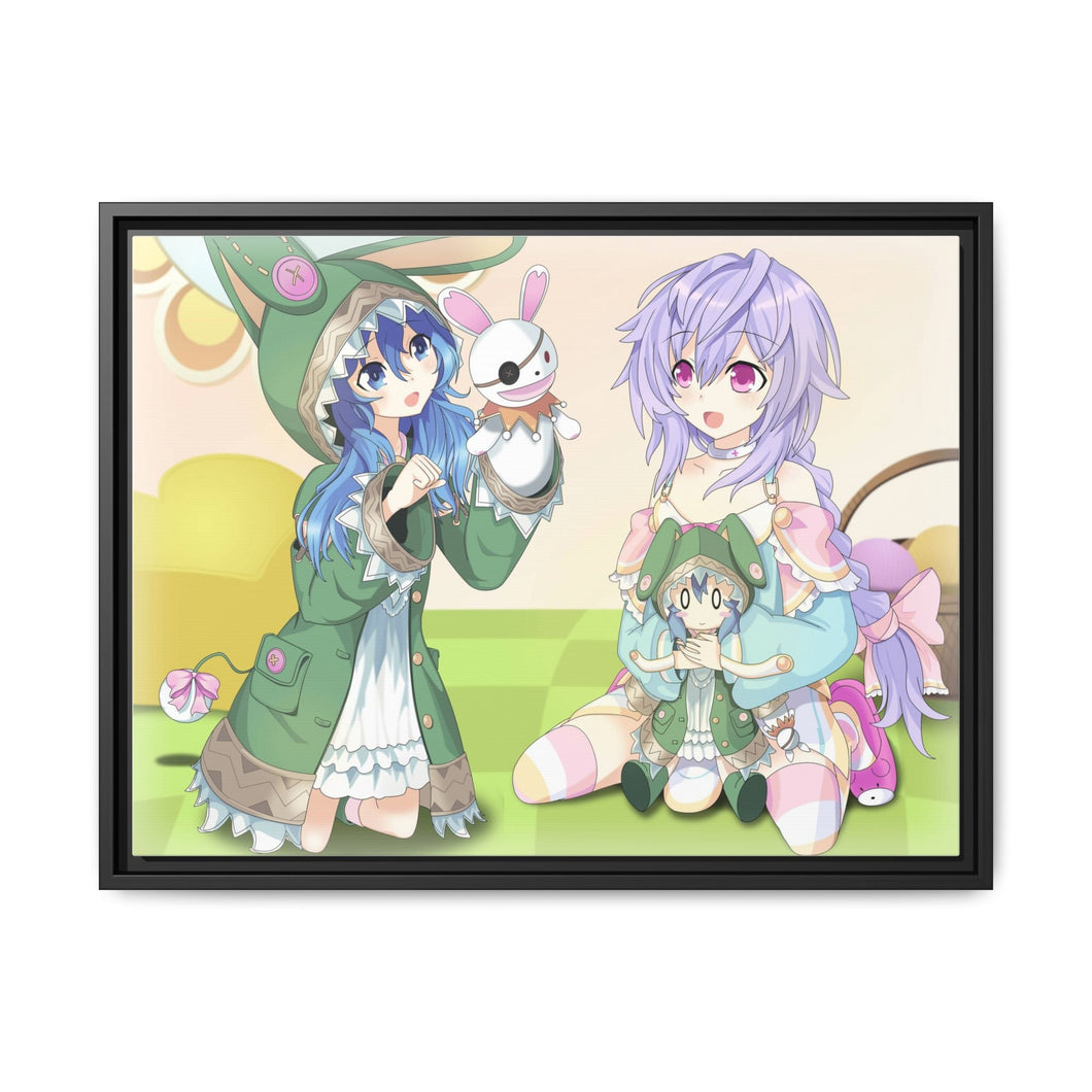 Date A Live Canvas Framed Art Print