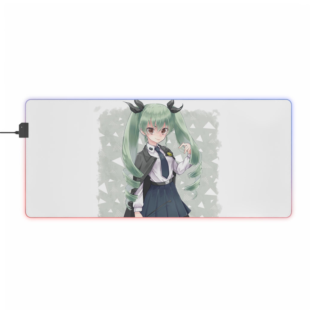 Girls und Panzer RGB LED Mouse Pad (Desk Mat)