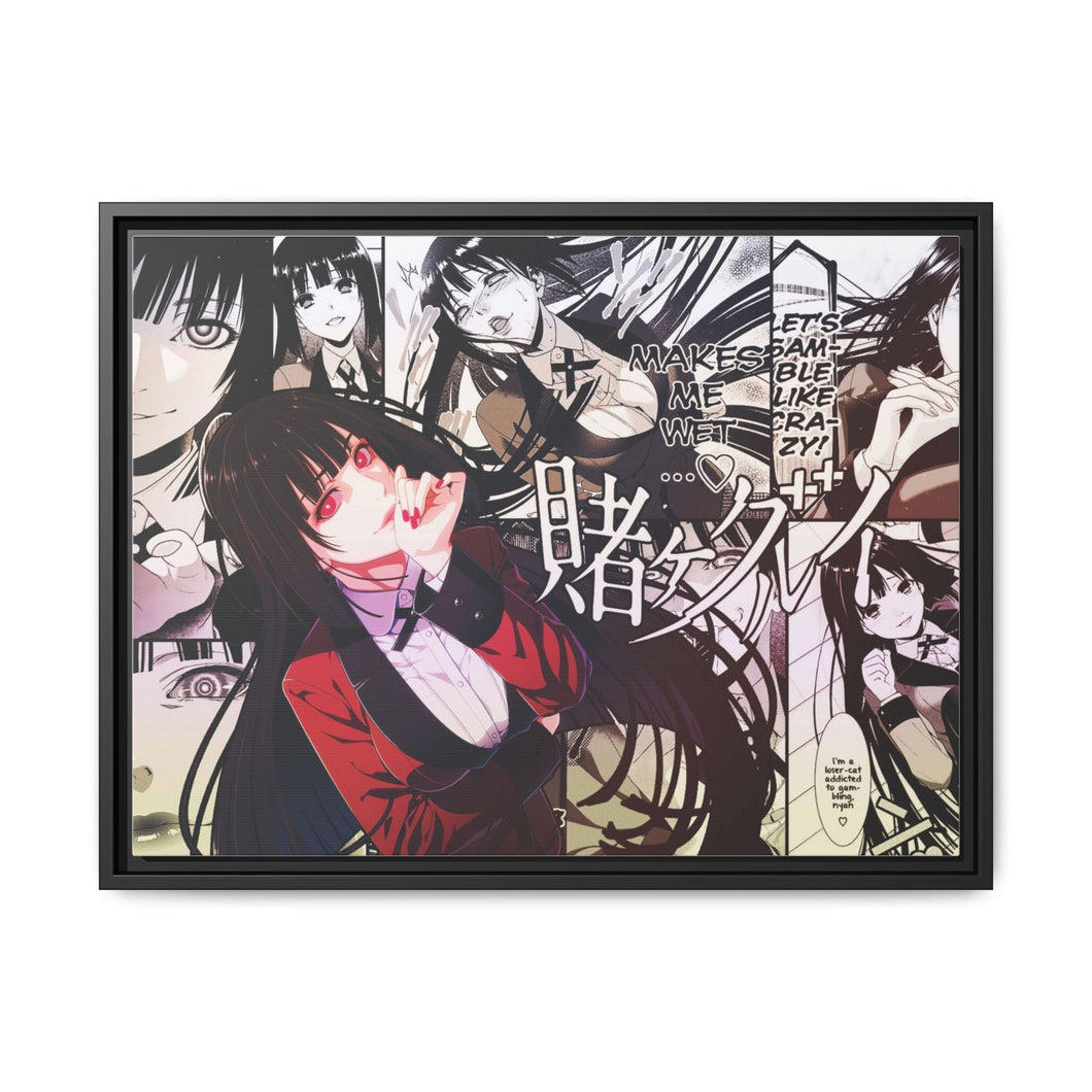 Kakegurui Yumeko Jabami Canvas Framed Art Print