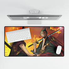 Load image into Gallery viewer, Monkey D. Luffy / Roronoa Zoro Mouse Pad (Desk Mat)
