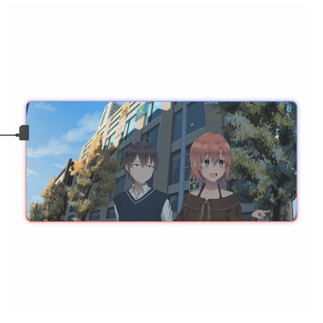 My Teen Romantic Comedy SNAFU Hachiman Hikigaya RGB LED Mouse Pad (Desk Mat)