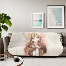 Load image into Gallery viewer, Shingeki no Kyojin - Krista Lenz/Historia Reiss Sherpa Blanket
