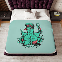 Load image into Gallery viewer, Anime Jojo&#39;s Bizarre Adventure Sherpa Blanket
