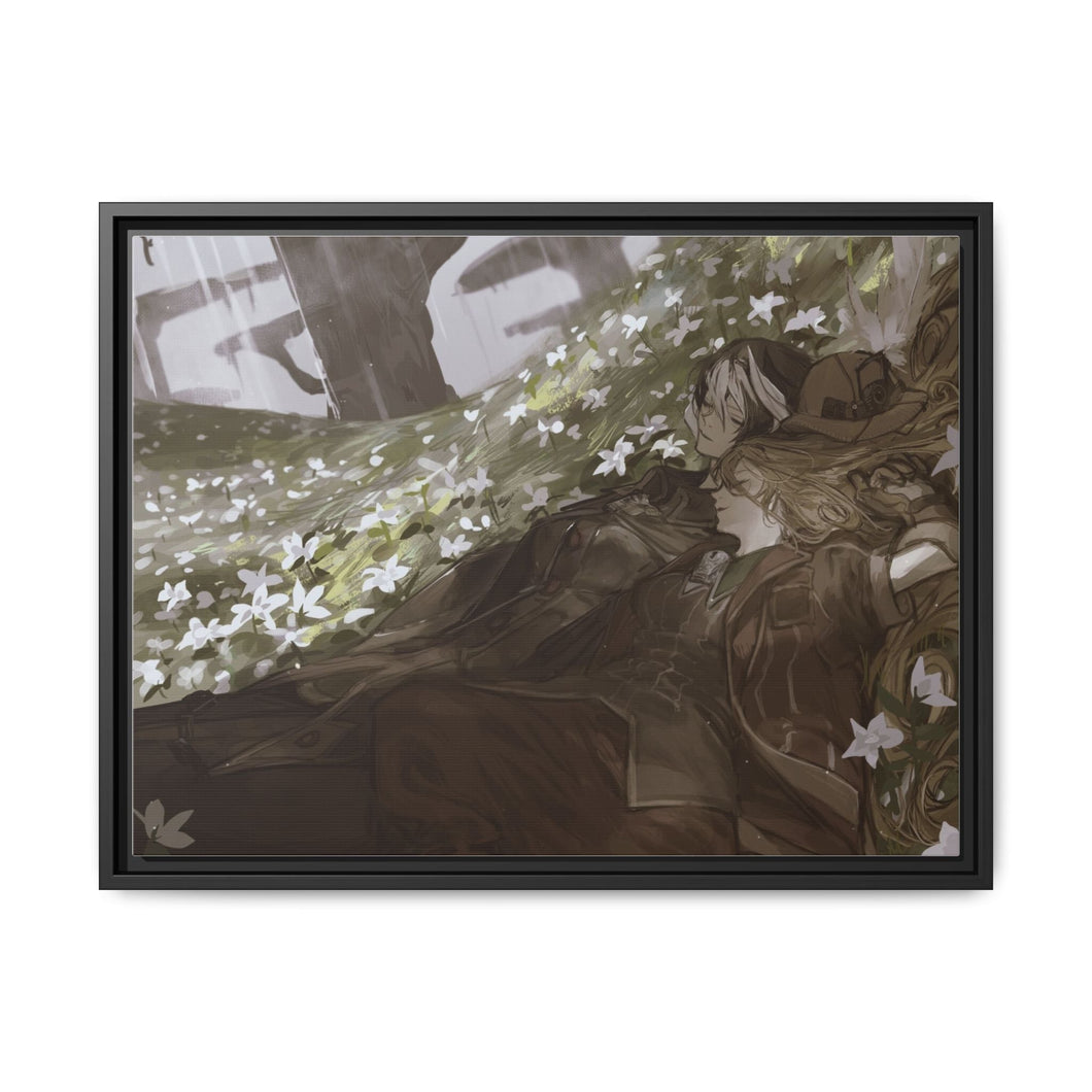 Lyza & Ouzen Canvas Framed Art Print