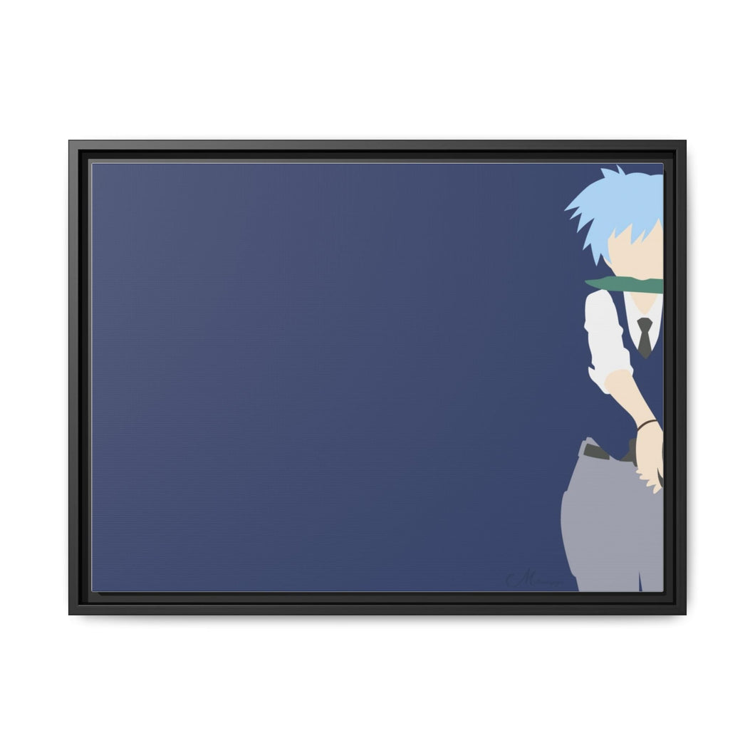 Anime Assassination Classroom Canvas Framed Art Print