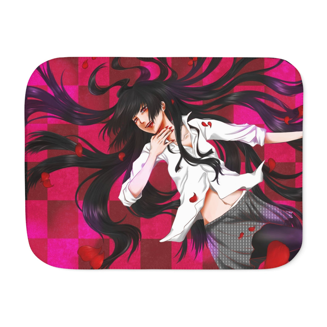 Kakegurui Yumeko Jabami Sherpa Blanket
