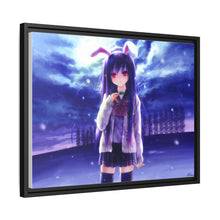 Load image into Gallery viewer, Reisen Udongein Inaba is one of the legendary lunar rabbits Canvas Framed Art Print
