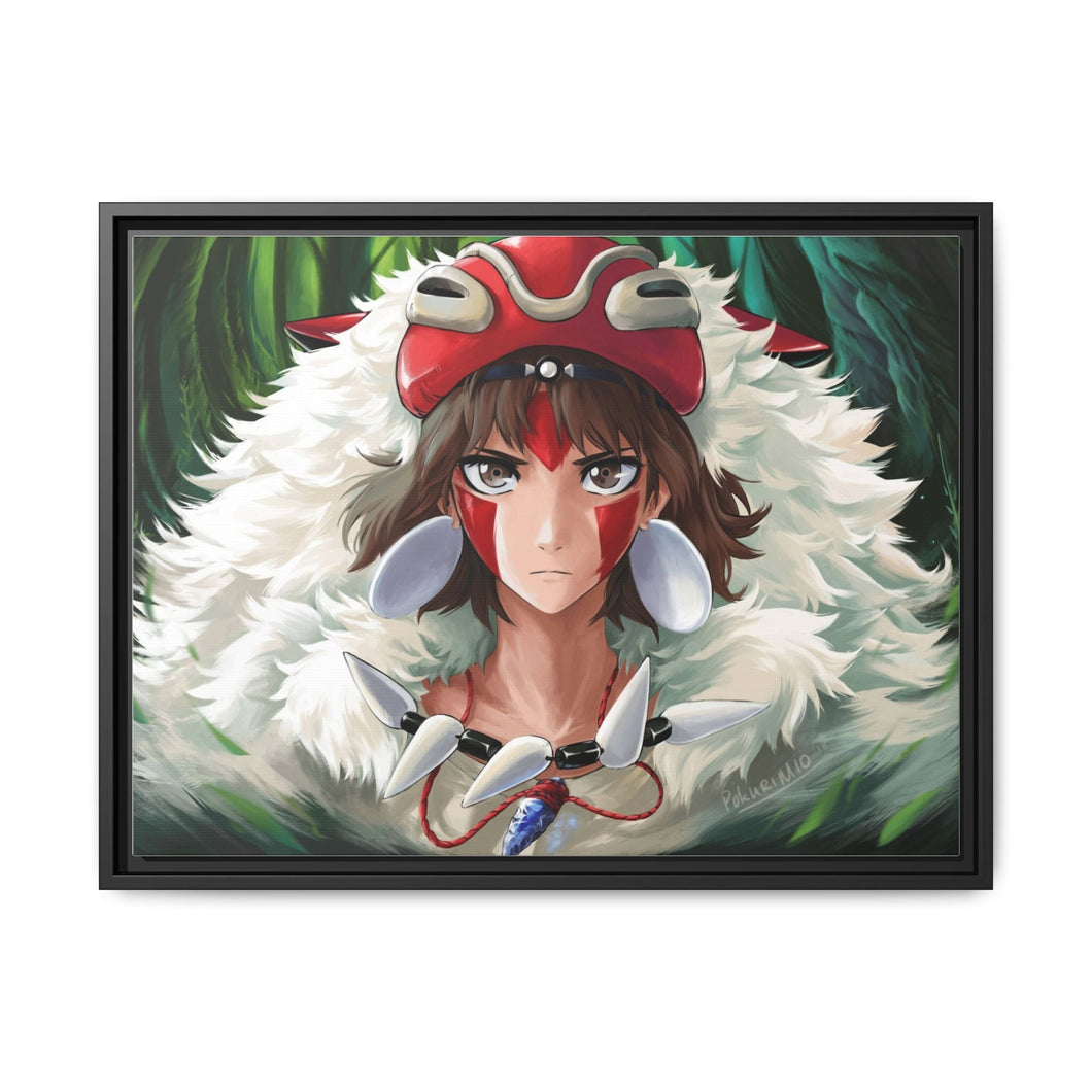 Mononoke Hime Canvas Framed Art Print