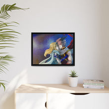 Load image into Gallery viewer, Fairy Tail Natsu Dragneel, Lucy Heartfilia Canvas Framed Art Print
