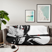Load image into Gallery viewer, Anime Black Butler Sherpa Blanket
