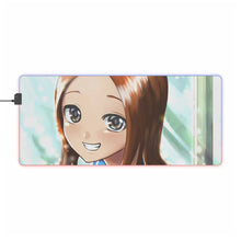 Load image into Gallery viewer, Karakai Jouzu No Takagi-san RGB LED Mouse Pad (Desk Mat)
