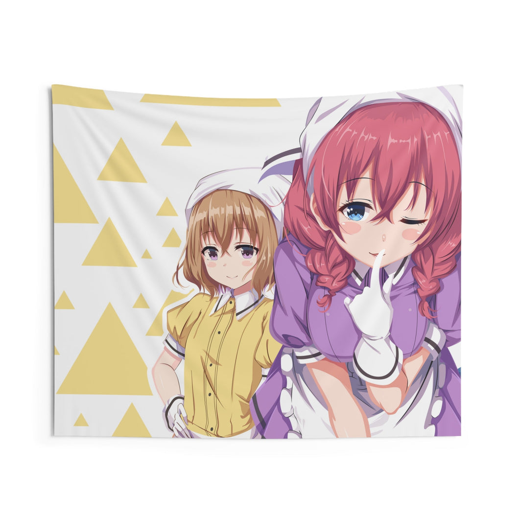 Blend S Kaho Hinata, Mafuyu Hoshikawa, Miu Amano Indoor Wall Tapestry