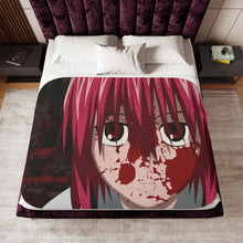 Load image into Gallery viewer, Anime Elfen Lied Sherpa Blanket
