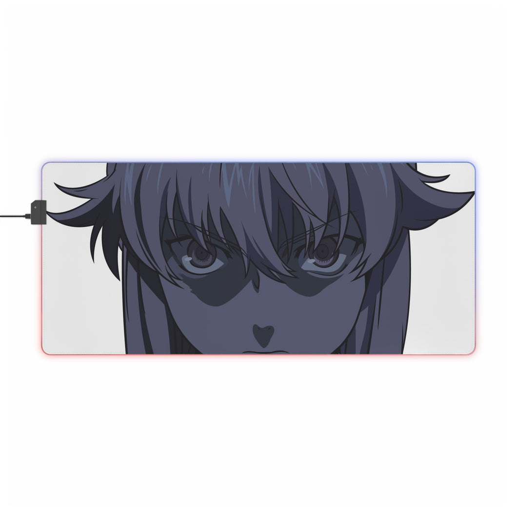 Mirai Nikki Yuno Gasai RGB LED Mouse Pad (Desk Mat)