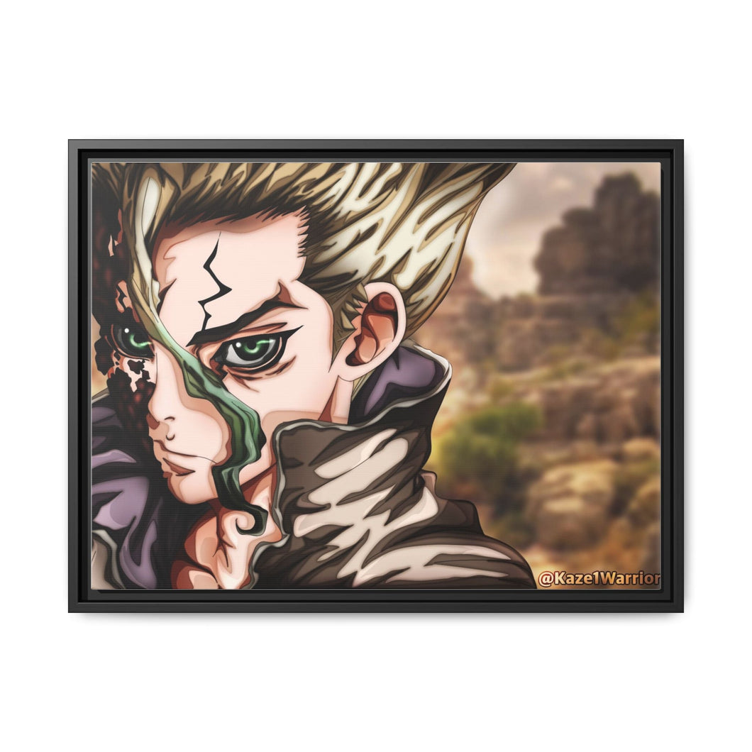 Anime Dr. Stone Canvas Framed Art Print