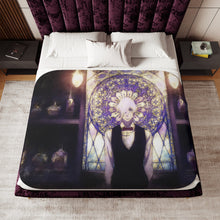 Load image into Gallery viewer, Anime Death Parade Sherpa Blanket
