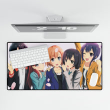 Load image into Gallery viewer, Anime Shirobakor Mouse Pad (Desk Mat)
