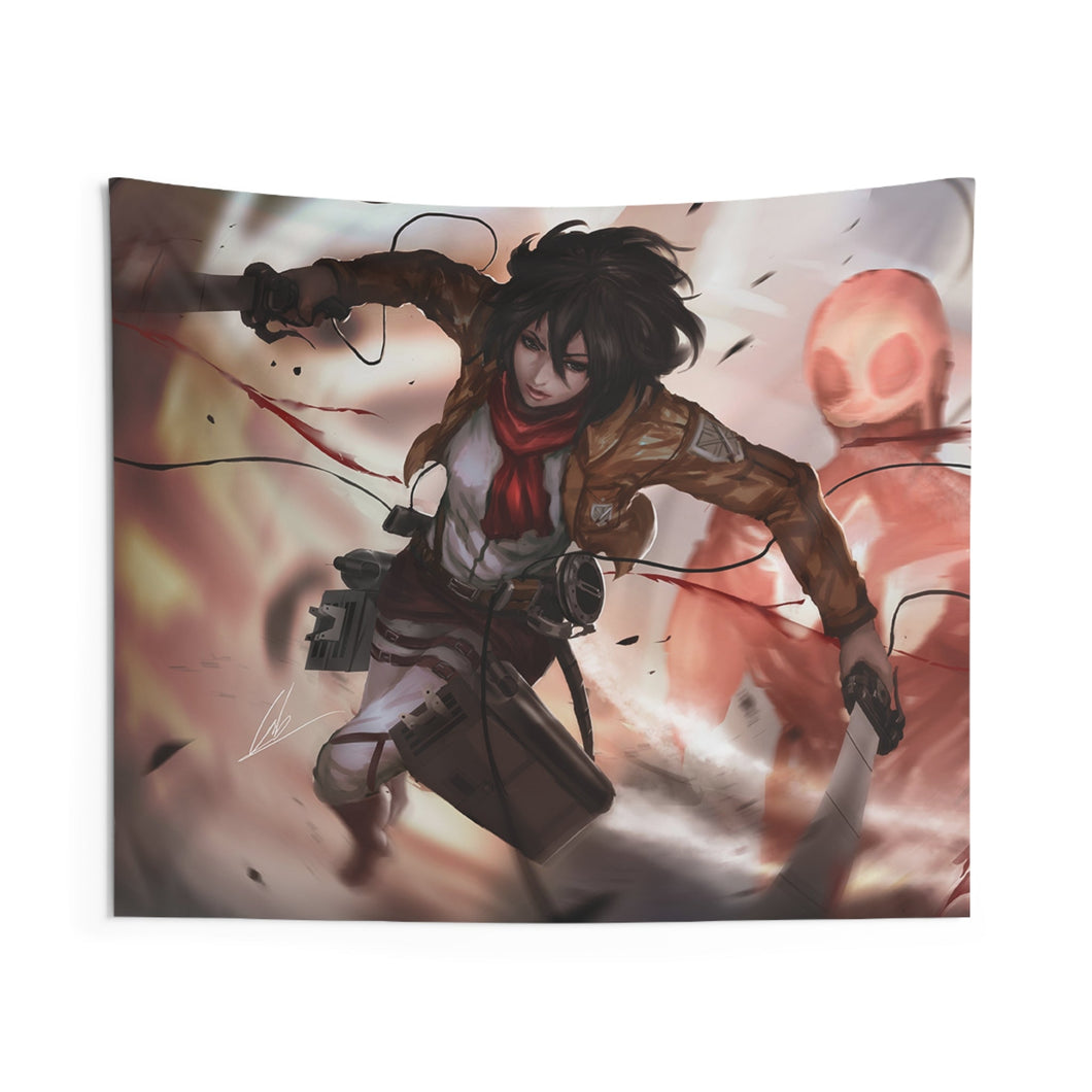 Anime Attack On Titan Indoor Wall Tapestry