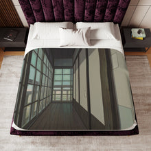 Load image into Gallery viewer, Anime Spirited Awayr Sherpa Blanket
